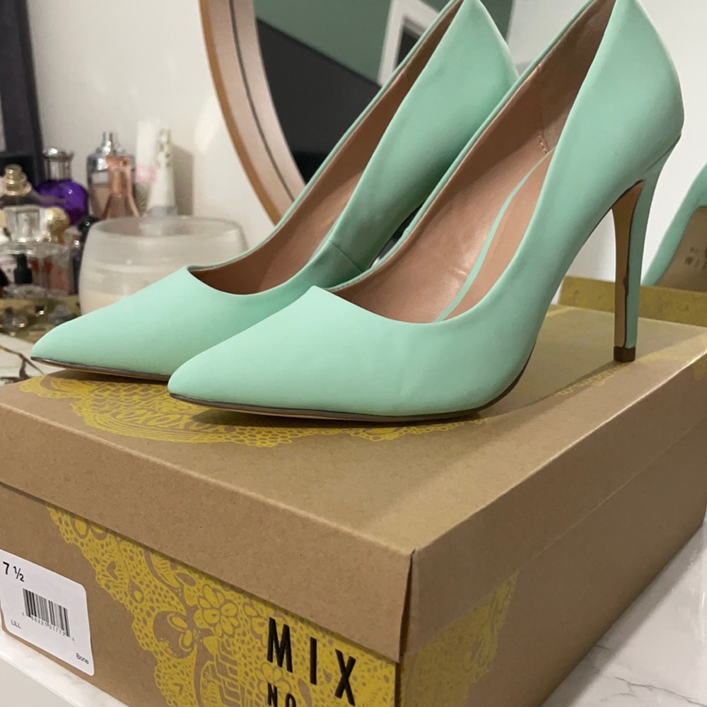 Teal Pumps/heels